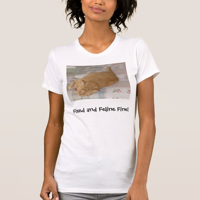 P8200001_edited, reparierte und katzenartige T-Shirt (Vorderseite)