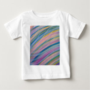 P8 Einzigartige farbenfrohe abstrakte Kunst Baby T-shirt