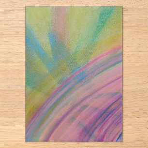 P9 Einzigartige farbenfrohe abstrakte Kunst Acryleinladungen