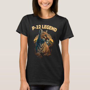 P-22 Mountain Lion Silver Lake P22_3 T-Shirt