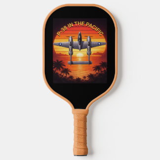 P-38 Lightning in the Pacific Theater Pickleball Schläger