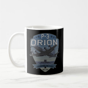 P-3 Orion Sub Hunter Asw Flugzeug Kaffeetasse