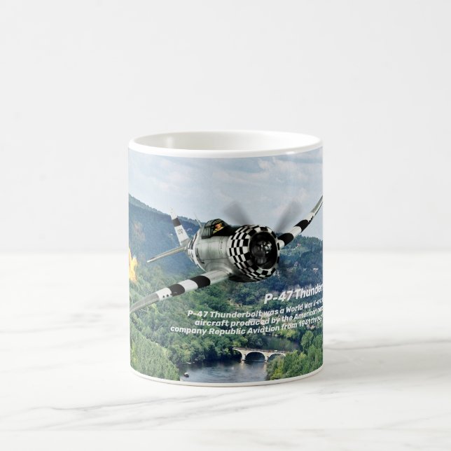 P-47 Thunderbolt Kaffeetasse (Mittel)