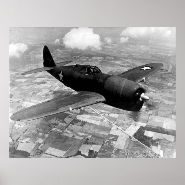 P-47D Thunderbolb Poster (Vorne)