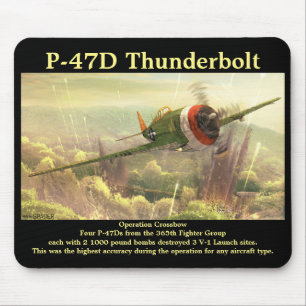 P-47D Thunderbolt Mousepad