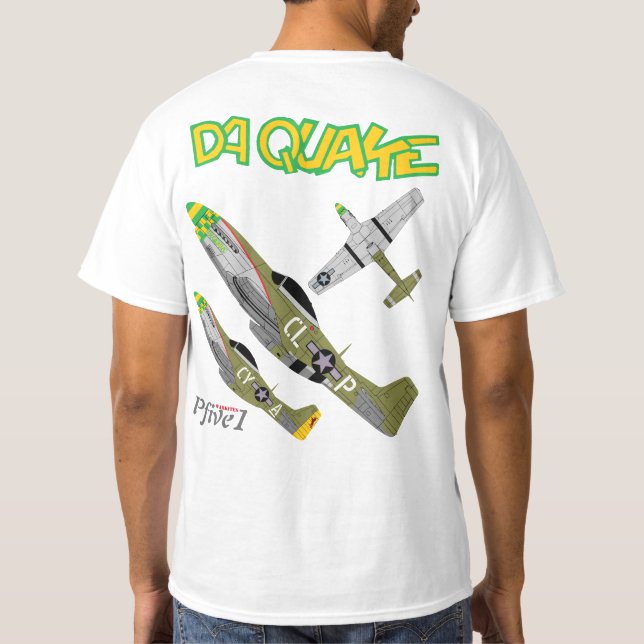 P-51 DA BEBEN T-Shirt (Rückseite)