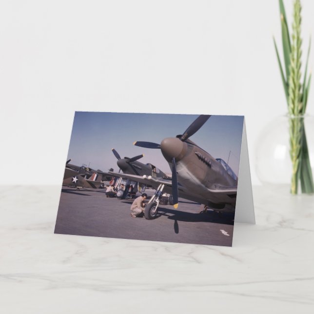 P-51 Mustang, 1942 Karte (Vorderseite)