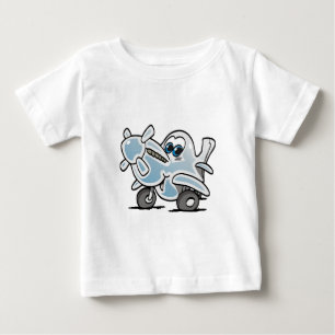 P-51-Mustang-ähnliches Babyflugzeug Baby T-shirt
