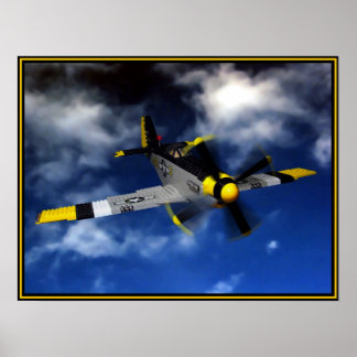 P 51 Mustang Poster