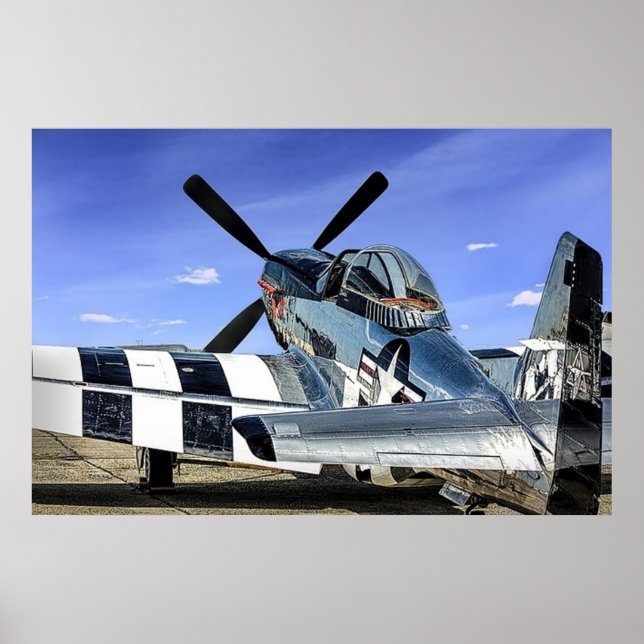 P-51 Mustang Poster (Vorne)