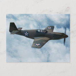 P-51 Mustang Postkarte