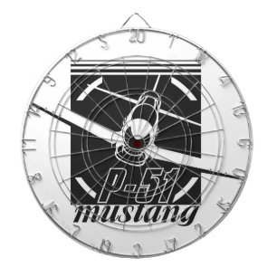 P-51-Senf Dartscheibe