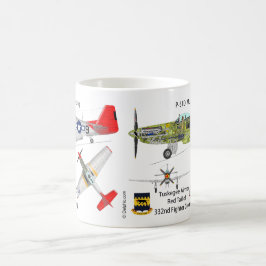 P-51 Tuskegee Mustang-Tasse Kaffeetasse