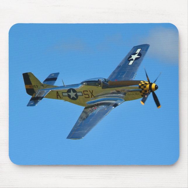 P-51D Mustage-1 Mousepad (Vorne)