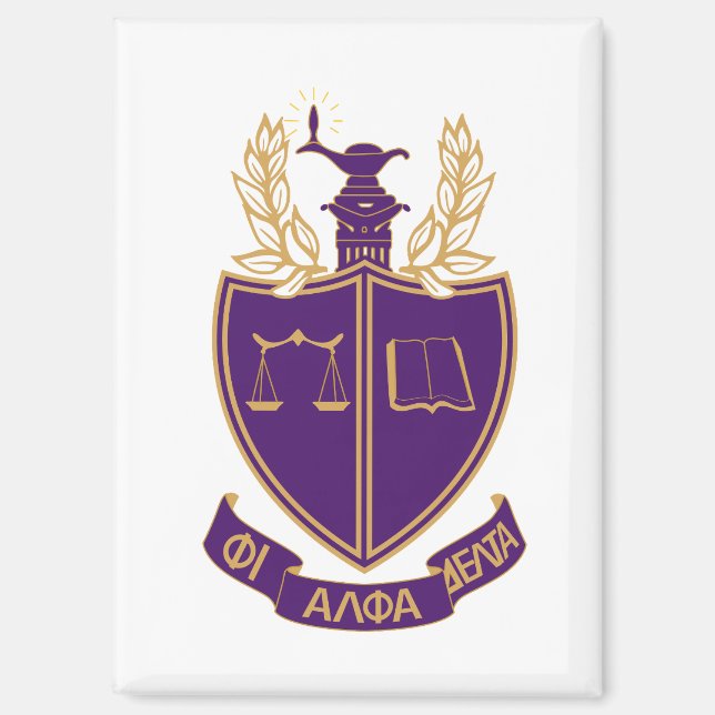 P.A.D. Wappen Magnet (Vorderseite)