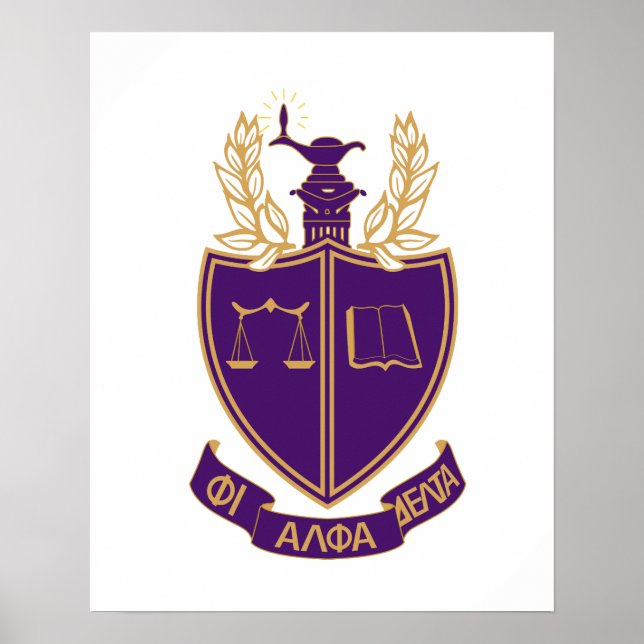 P.A.D. Wappen Poster (Vorne)