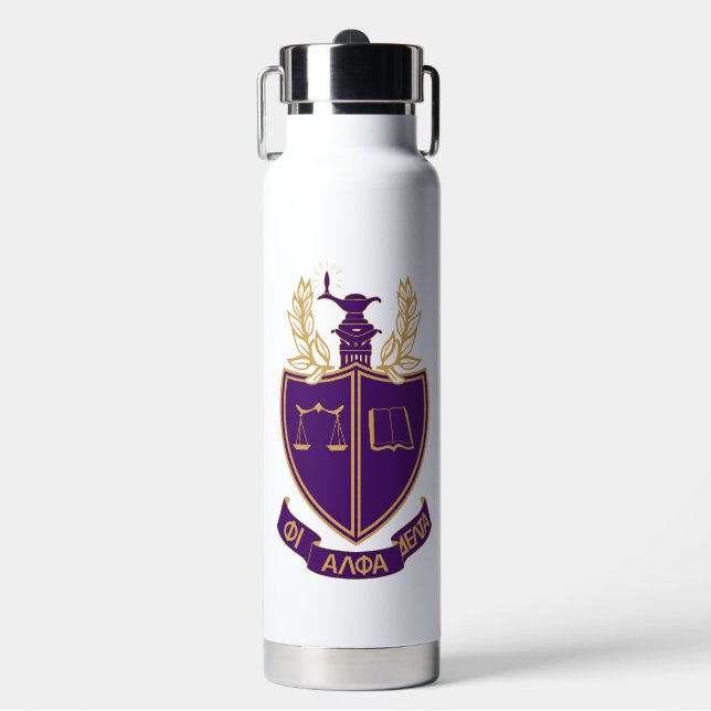 P.A.D. Wappen Trinkflasche (Vorderseite)