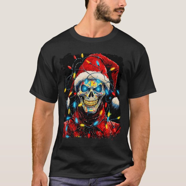 P Art Halloween Design Strawman Ecrow Christmas Ho T-Shirt (Vorderseite)