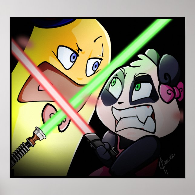 P&B Gaming Poster (Vorne)