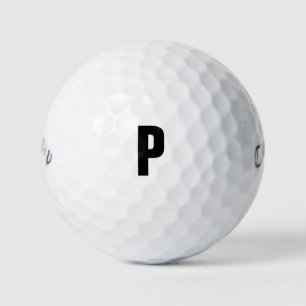 "P" Callaway Golfball