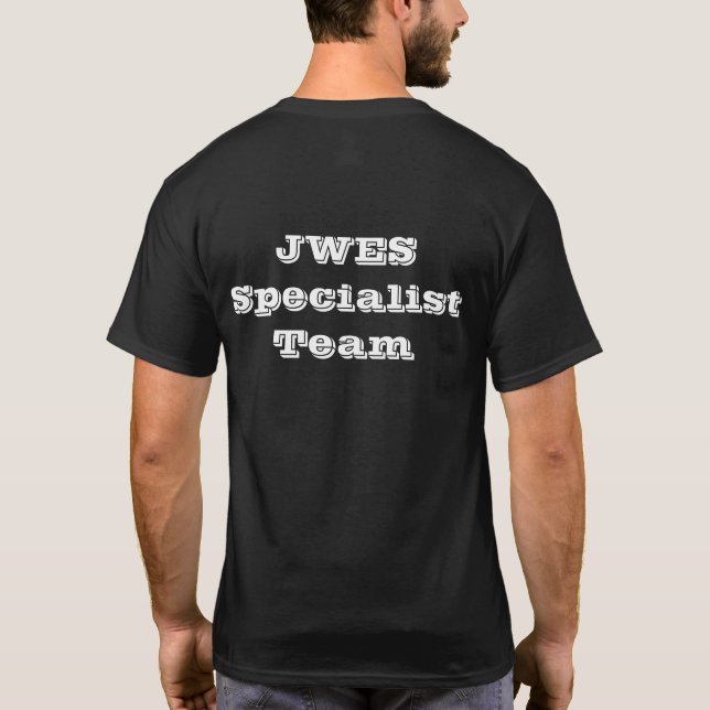 P.E. Lehrer JWES T-Shirt (Rückseite)