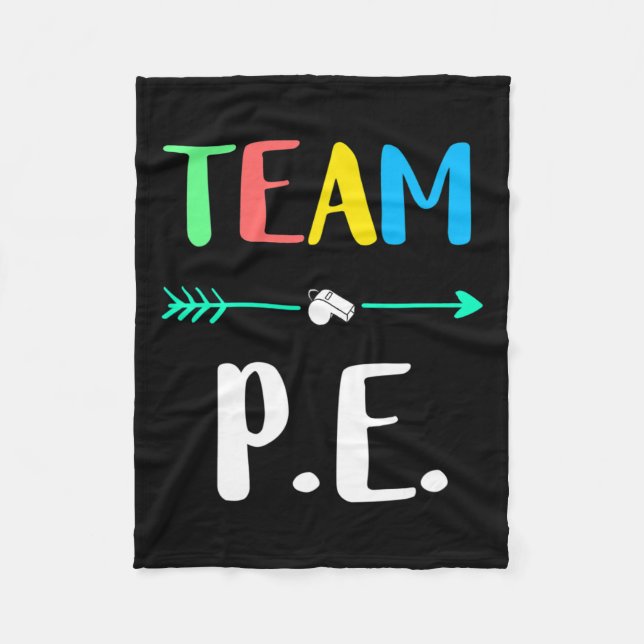 P.e. Schullehrer Pe Teacher Strong Physical Tea Fleecedecke (Vorderseite)