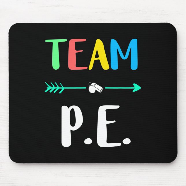 P.e. Schullehrer Pe Teacher Strong Physical Tea Mousepad (Vorne)