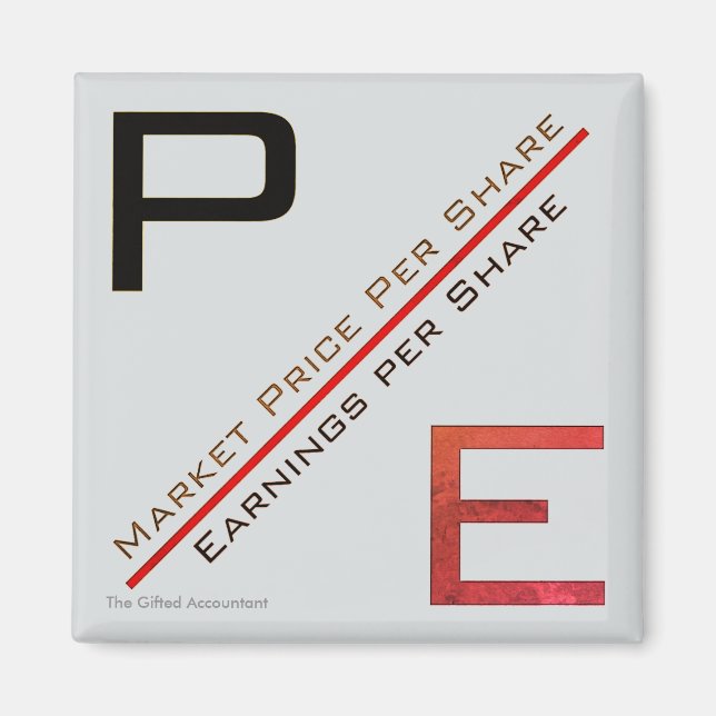 "P/E Verhältnis " Magnet (Vorne)