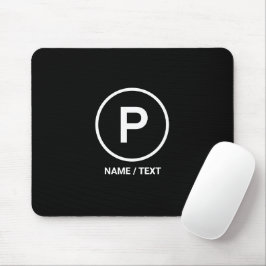 P für Paleo Diät natürlich keine Körner personalis Mousepad