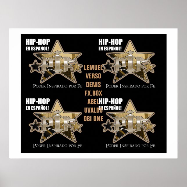 P.I.F POSTER (Vorne)