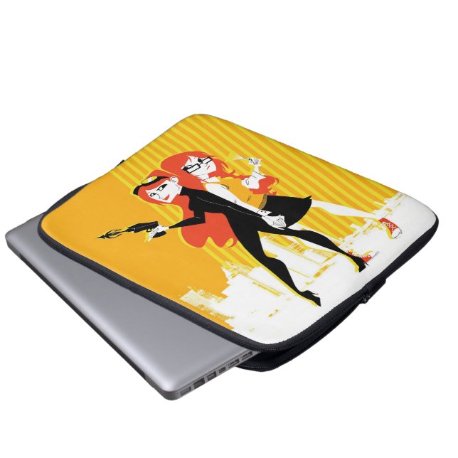 P. I. Jane Laptop Laptopschutzhülle (Vorne Knopf)