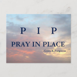 P I P PRAKTIKEN POSTKARTE