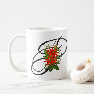 P initial, Mug de café Vintage Passion