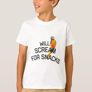 P is for Parrot T-Shirt