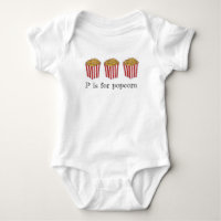 P is for Popcorn Caramel Mais Carnival Food ABCs