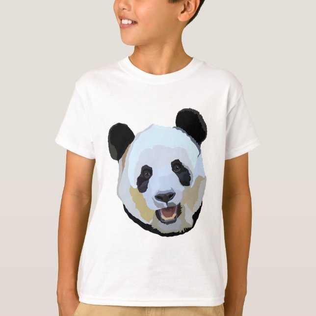 P ist für Panda T-Shirt (Vorderseite)