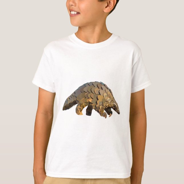 P ist für Pangolin T-Shirt (Vorderseite)