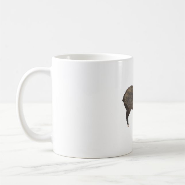 P ist für Peccary geeignet Kaffeetasse (Links)