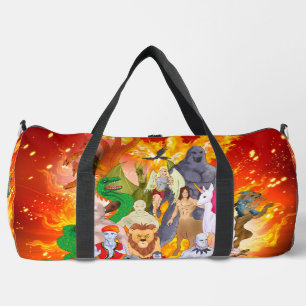 P ist für Phoenix(Cartoon) Duffle Bag