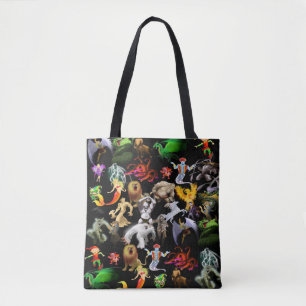 P ist für Phoenix Tote Bag (schwarz) Tasche