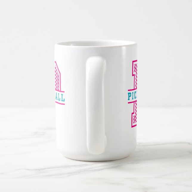 P ist für Pickleball Prämien-Tasse Kaffeetasse (Henkel)