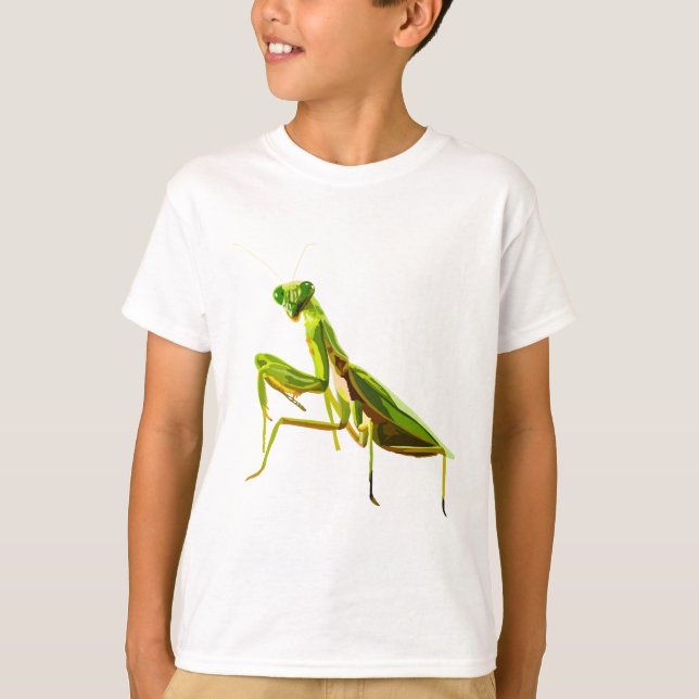 P ist für Praying Mantis T-Shirt (Vorderseite)