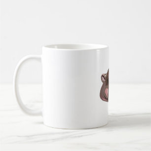 P ist für Pygmy Hippo Kaffeetasse