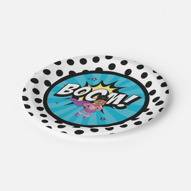 P.J. Tuttles Naturally Super, Paper Tellers 7" Pappteller (Schrägansicht)