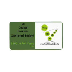 P.M.O. Étiquettes publicitaires