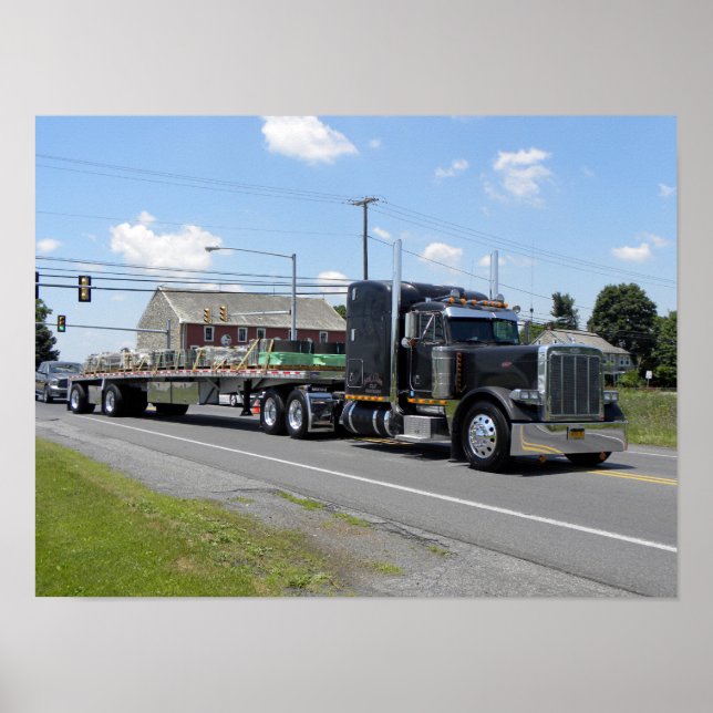 P. Moran Peterbilt 379 #2 Poster (Devant)