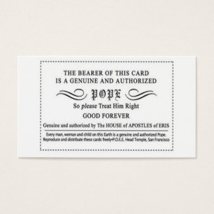 P.O.E.E. Pape Card