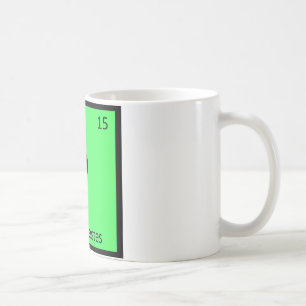P - Peloneuestes Dinosaurier Chemie Periodische Ta Kaffeetasse