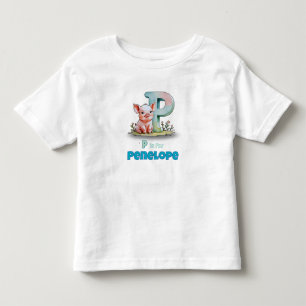 P steht für Penelope - Personalisiertes T-Shirt fü