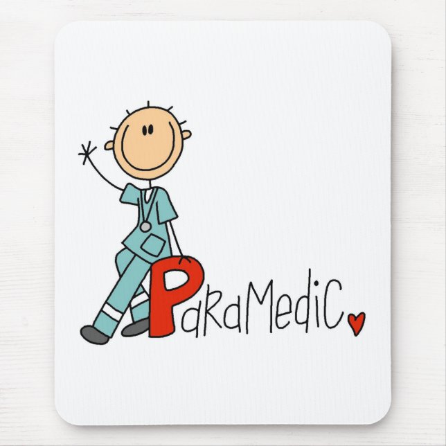 P steht für Rettungsassistent Mousepad (Vorne)